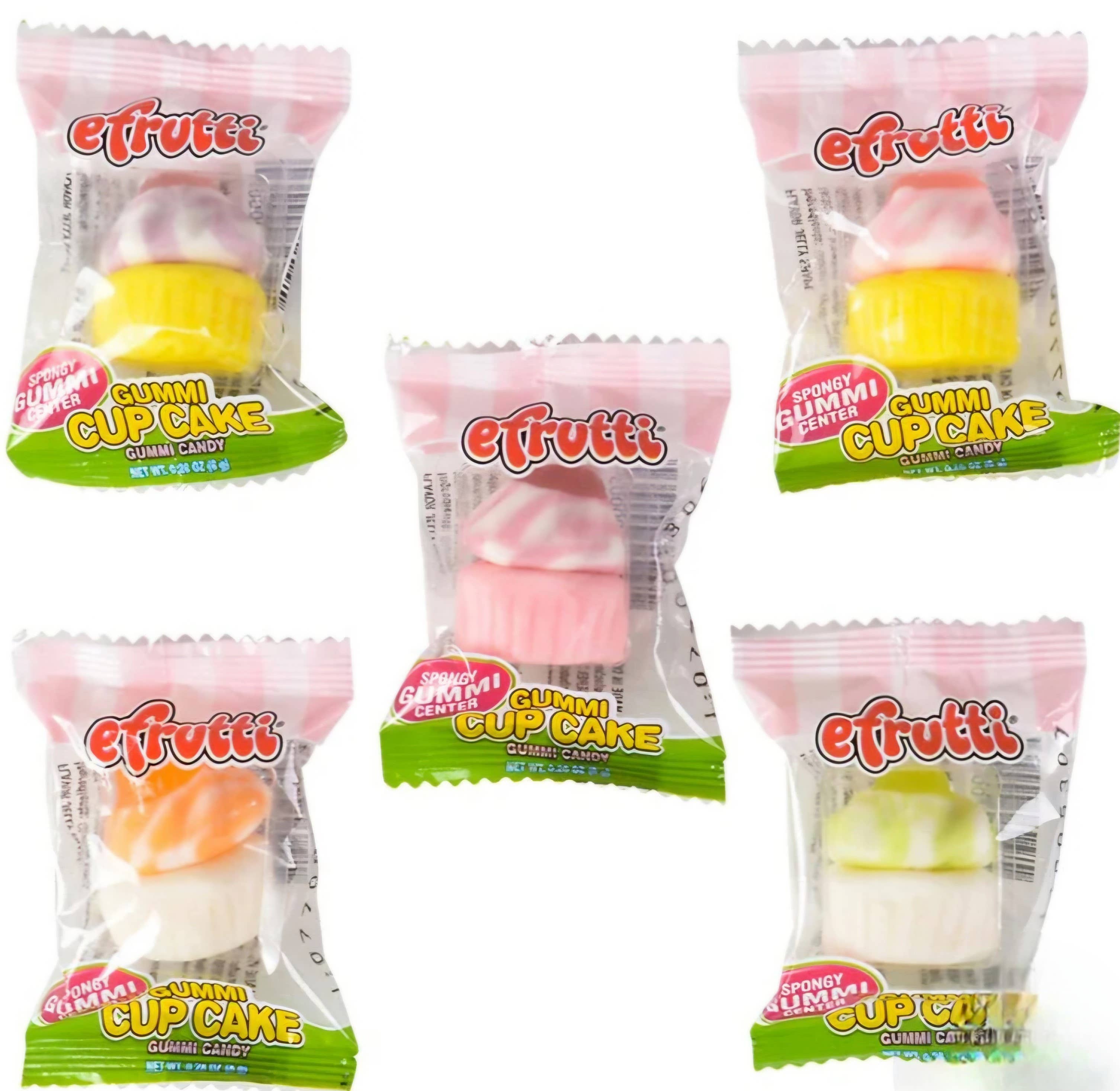 Majestic Wholesale - Wholesale Gummy - eFrutti Gummi Cupcake – Fun & Fruity Gummy Treats 60CT1