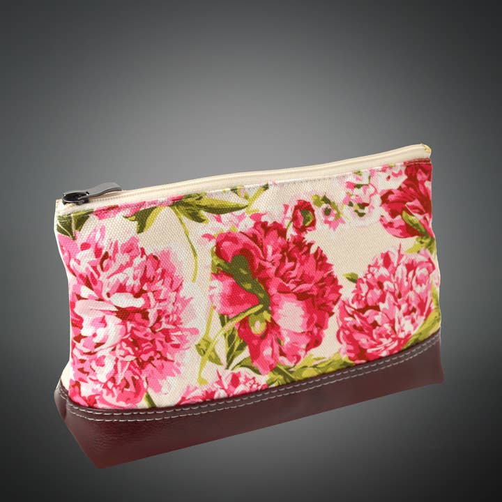 FAMILLE GRASSE PARFUMS - Wholesale Makeup/Cosmetic Bag - Makeup bag for women Peony1