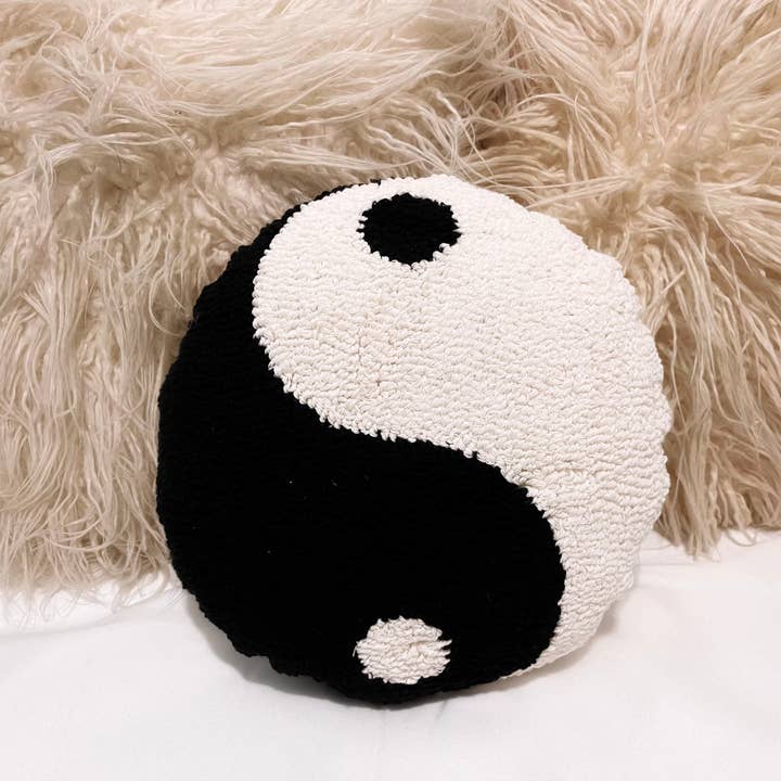 Yin Yang Pillow for wholesale by Meta Bird