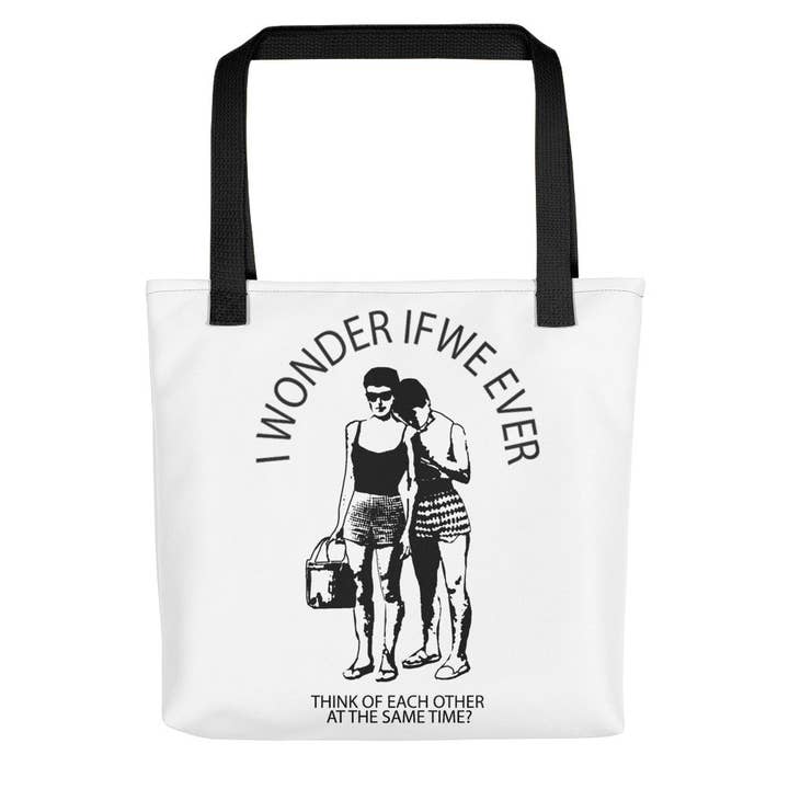 Tote bag Do you wonder? for wholesale by Goldengen Print