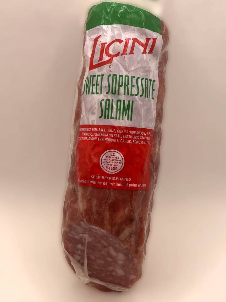 Licini Brothers Sopressata for wholesale by Licini Brothers