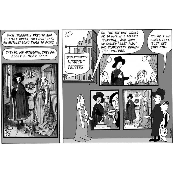 Art History Greeting Card For All Occasions for wholesale by Duggoons Greeting Cards