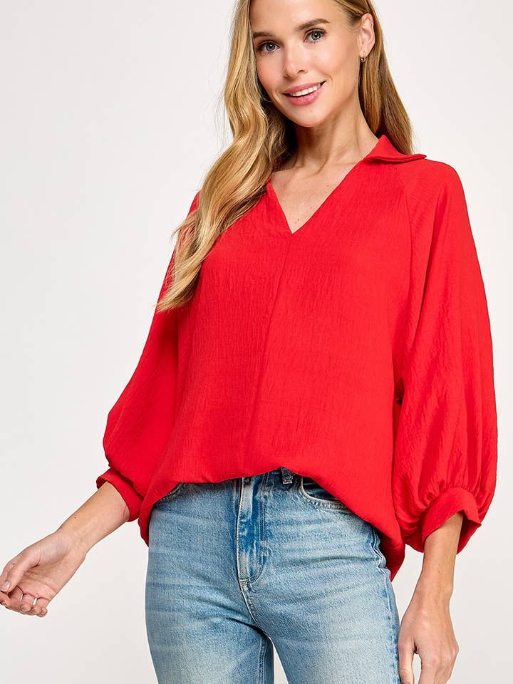 Blusa a Collo Solido per la vendita all'ingrosso da parte di Vanilla Monkey