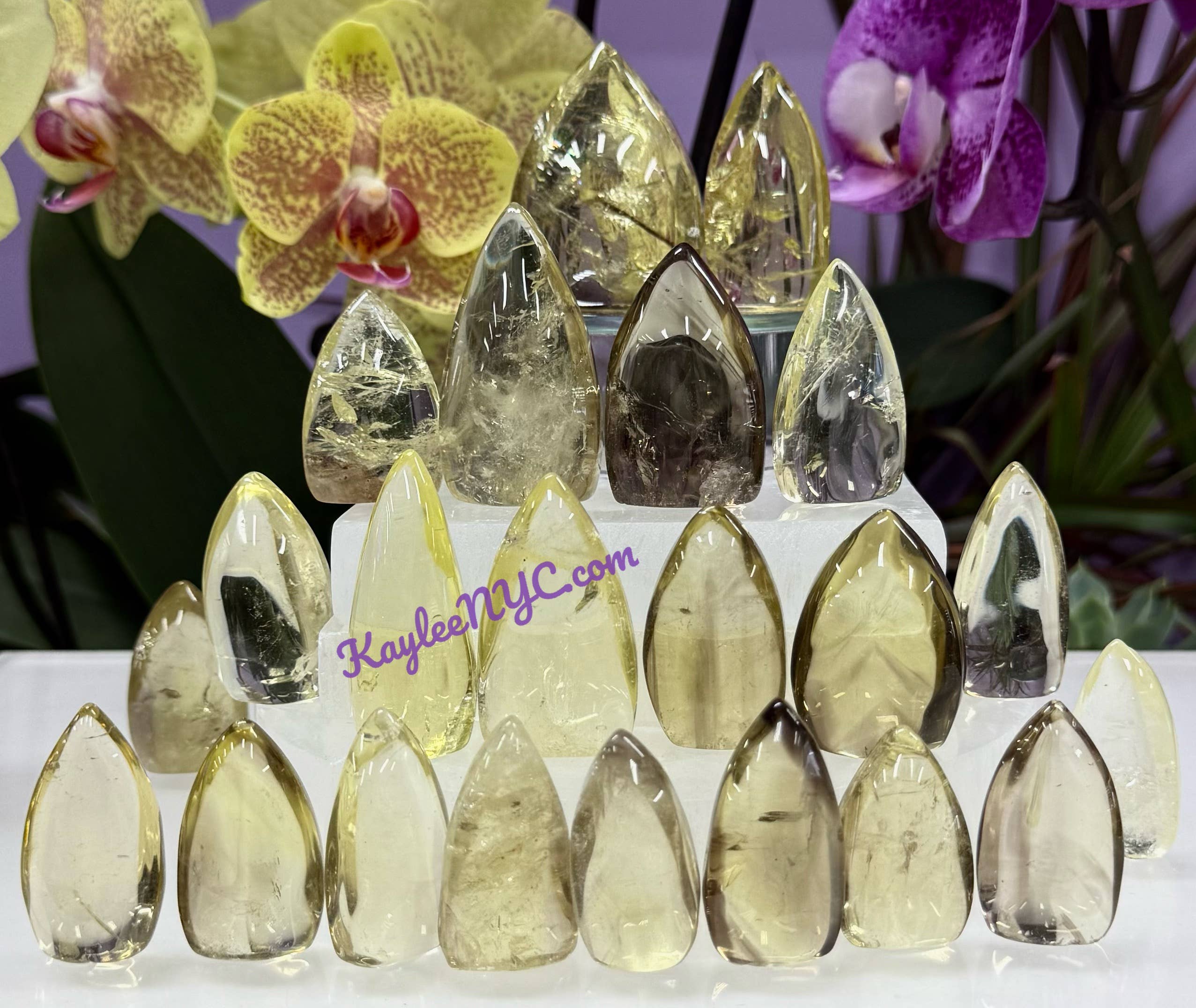 KayleeNYC - Wholesale Spiritual Stone/Crystal - 1 lb Citrine Freeform Crystals Healing Energy0
