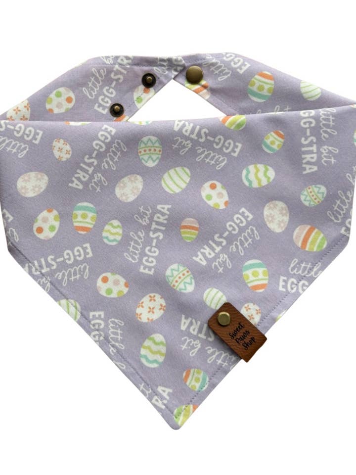 A Little Extra Dog Bandana for wholesale by Sweet Paws Shop