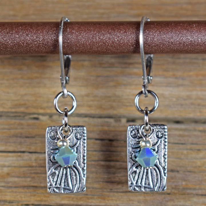 Big Sky Nisshu Leverback Earrings for wholesale by Cool Water Jewelry