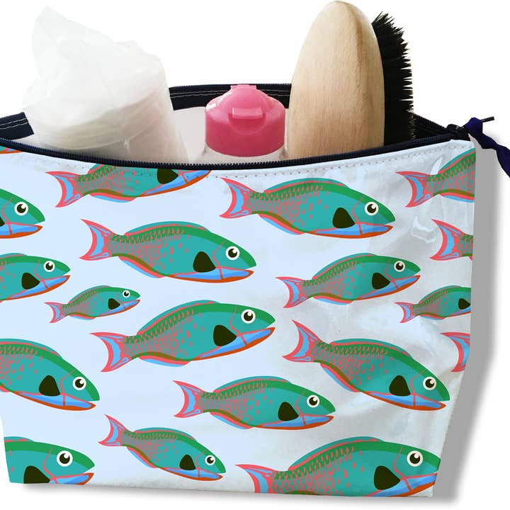 Borsa da toilette Pesci per la vendita all'ingrosso da parte di BISTRAKOO