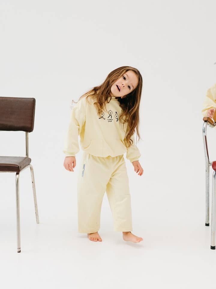 Lemon Cake Wide Pants for wholesale by millawkids