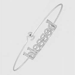 StarryNYC - Venta al por mayor Brazalete - Pulseras de alambre con mensaje de latón5