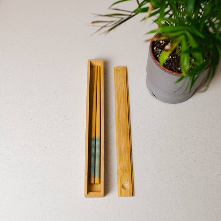 Bamboo Switch – Großhandel Küchenaufbewahrung/-Organizer – Aufbewahrungsbox für Essstäbchen aus Bambus | Geschenkset Bestseller