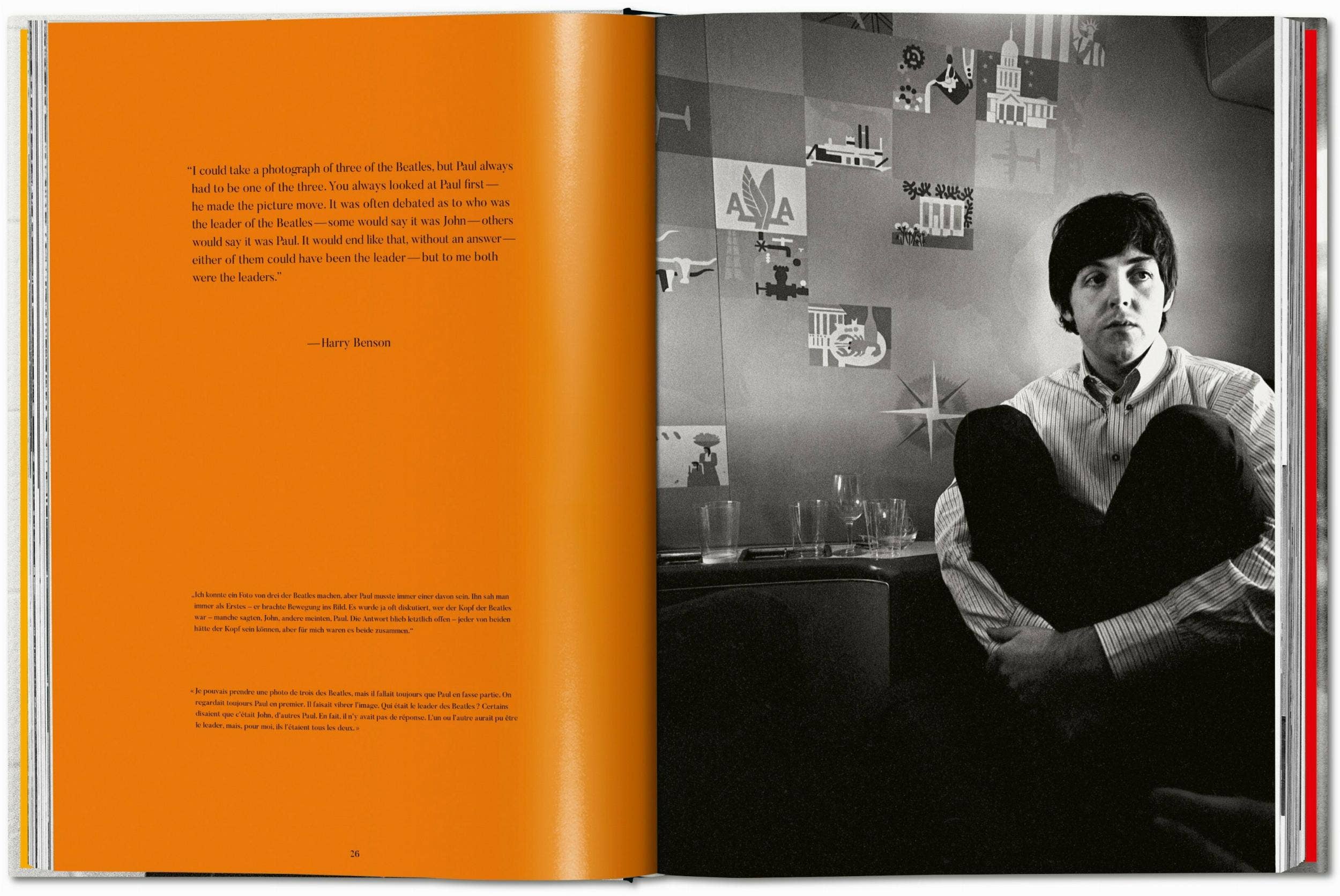 TASCHEN America - Wholesale Display Book - Harry Benson. Paul (German, French, English)2