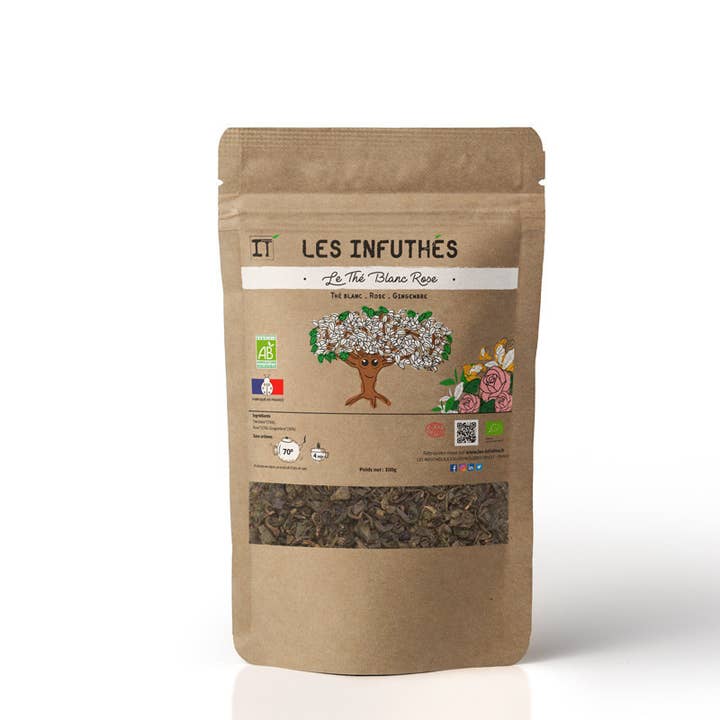 WITTE ROZE THEE voor wholesale door LES INFUTHES