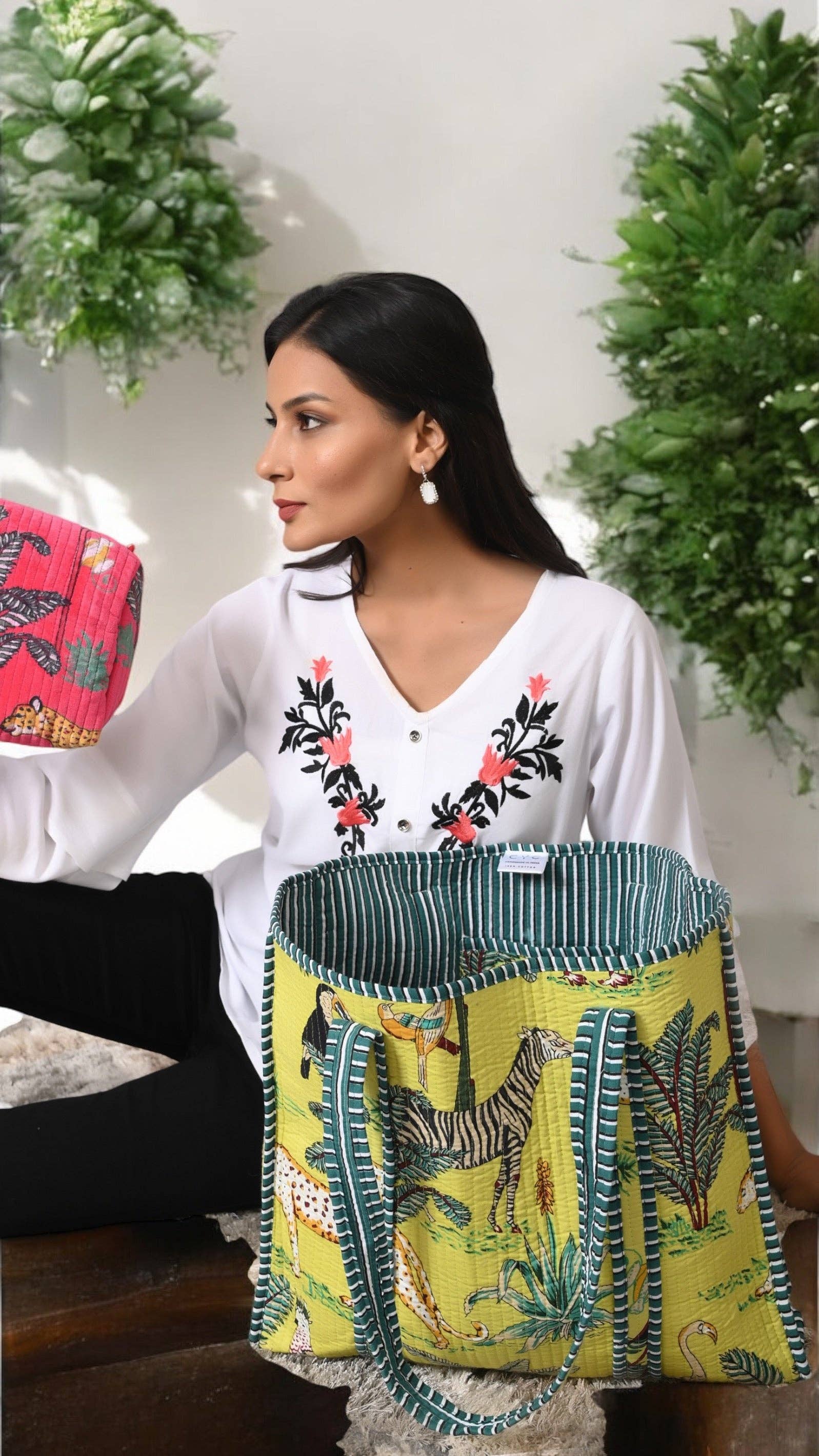 CYC - Wholesale Tote Bag - Women's - The Jungle Tote43