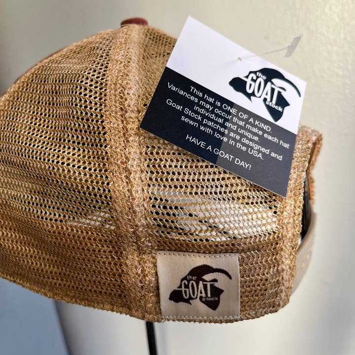 The Goat Stock - Wholesale Baseball Cap - Unisex - Support Local Farmers Hat