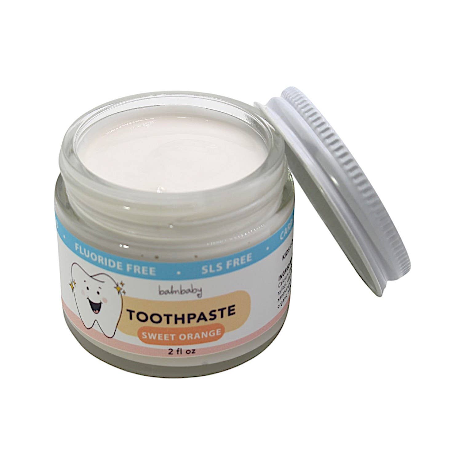 Taylor's Naturals - Wholesale Toothpaste - Balm Baby - All Natural Kids Toothpaste - Glass Jar6