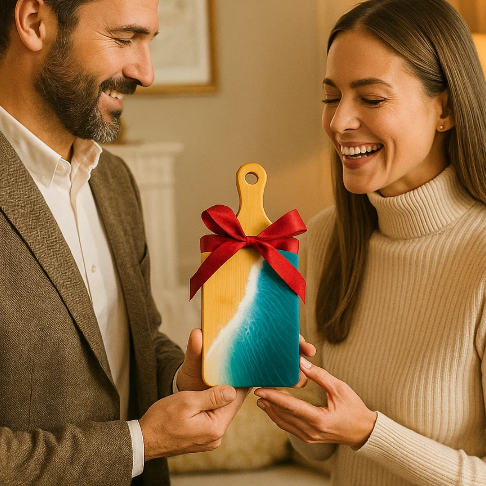 INVISION - Wholesale Serving Tray - 10pc 11" Bamboo Cheese Boards – Bulk Plain Serving Trays4