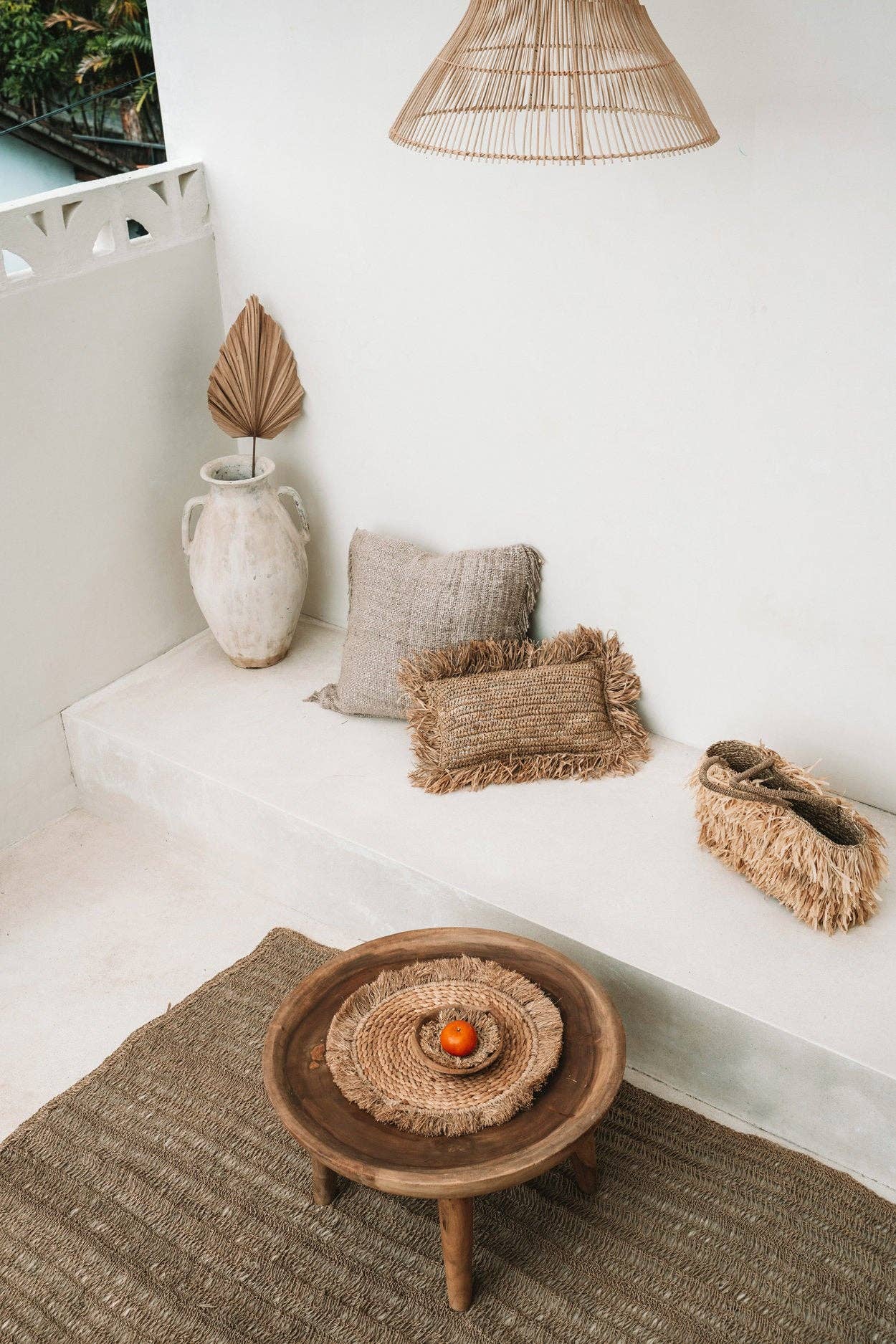 Bazar Bizar Living – wholesale Placemat – The Seagrass Raffia Placemat - Natural2