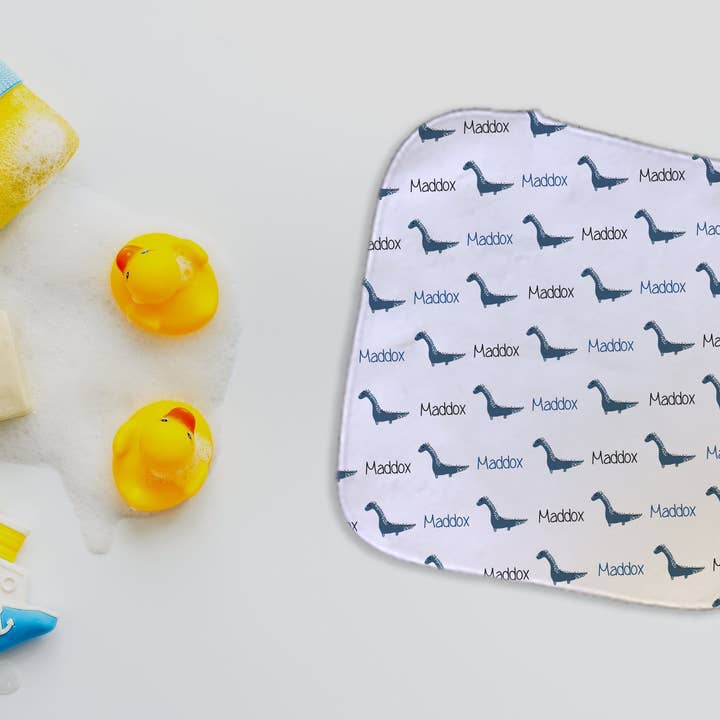 Paño de limpieza dinosaurio personalizado para venta al por mayor de Potter's Printing