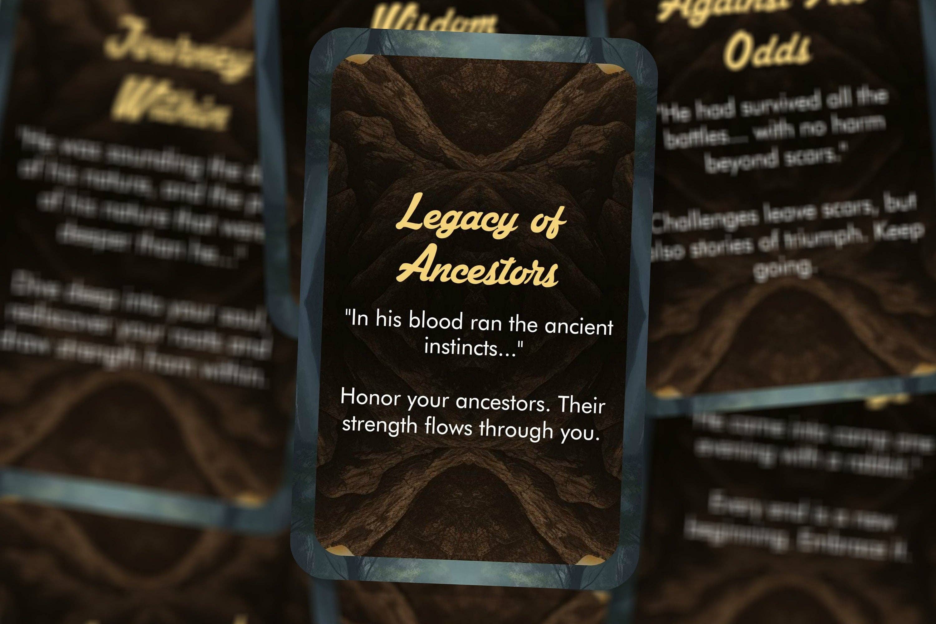 IBIZA TAROT - Wholesale Tarot Cards - Call of the Wild Oracle - Adventure Novel Edition4