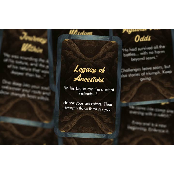 IBIZA TAROT - Wholesale Tarot Cards - Call of the Wild Oracle - Adventure Novel Edition4