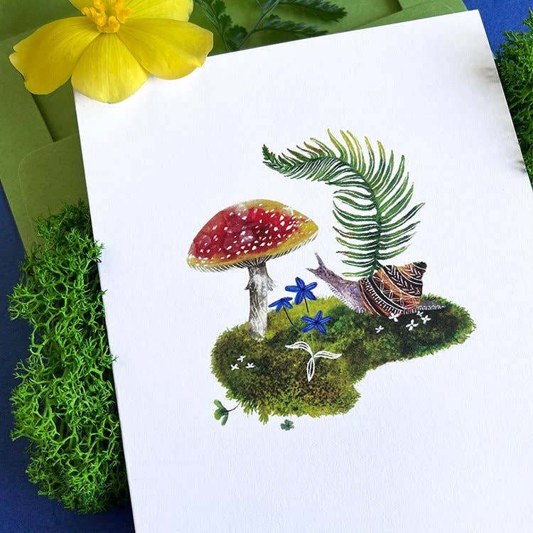 Jennifer Nye Studio - Wholesale Everyday Greeting Card - Slow & Steady2