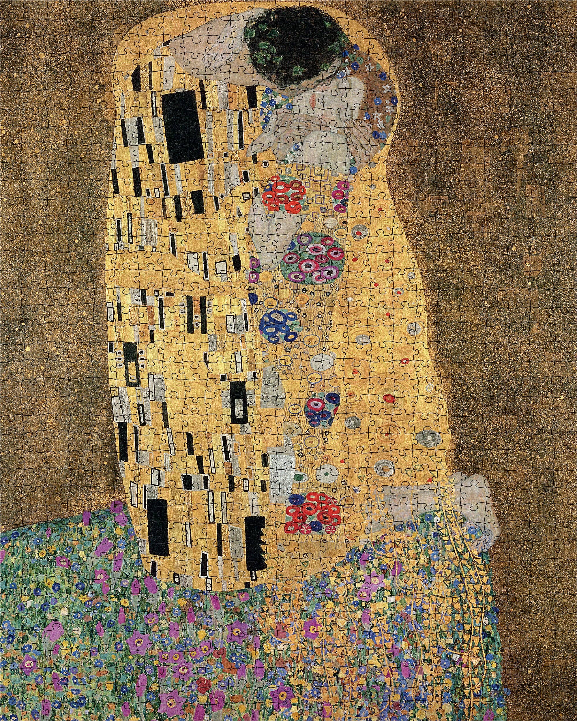 Pomegranate – wholesale Puzzle – Adult – Gustav Klimt: The Kiss 1000-Piece Jigsaw Puzzle1