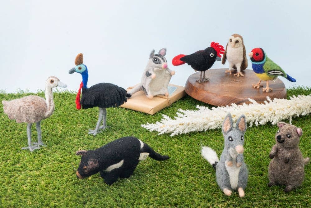 Vevoke - Wholesale Ornament - Handmade Felted Sugar Glider4