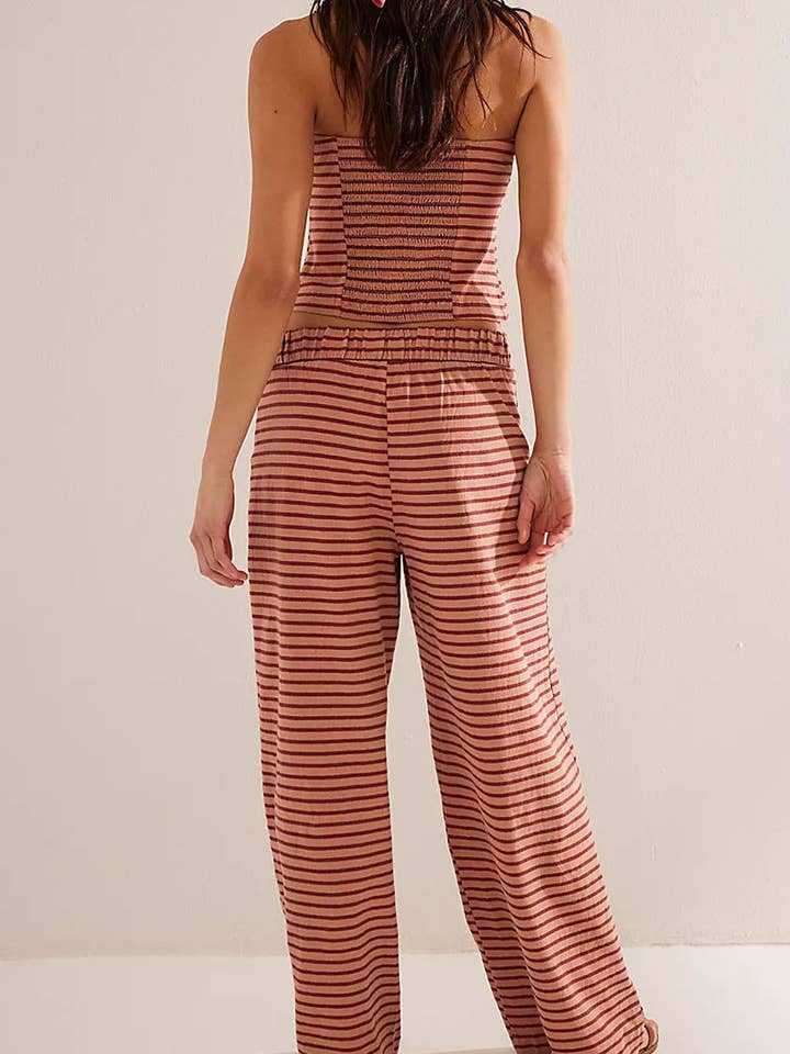 Mccolin - Wholesale Top & Pant Set (NOT Loungewear) - Women's - Strapless Striped Pants Set14