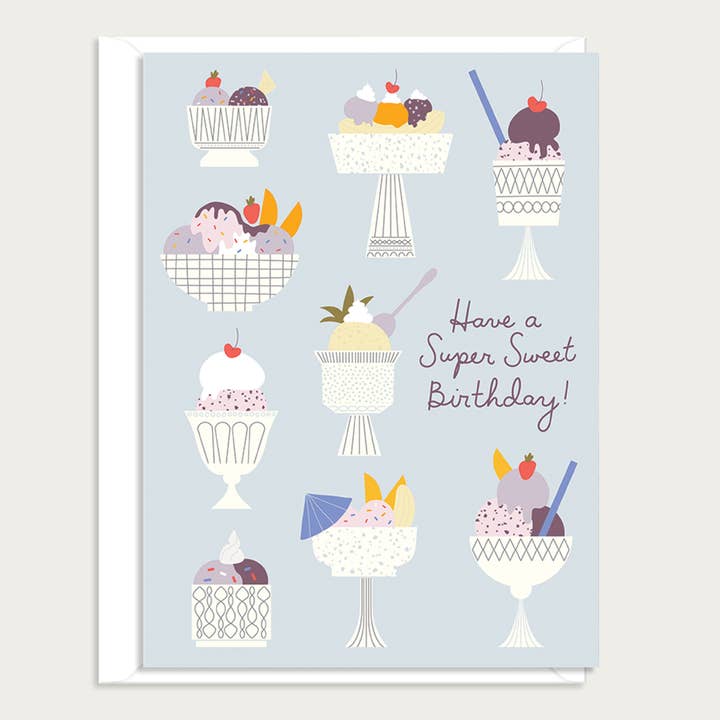 Cherry on Top Happy Birthday Greeting Card for wholesale by Madison Park Greetings