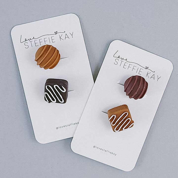 2-pakke hårbånd | Assorteret chokolade for engroshandel hos Love, Steffie Kay