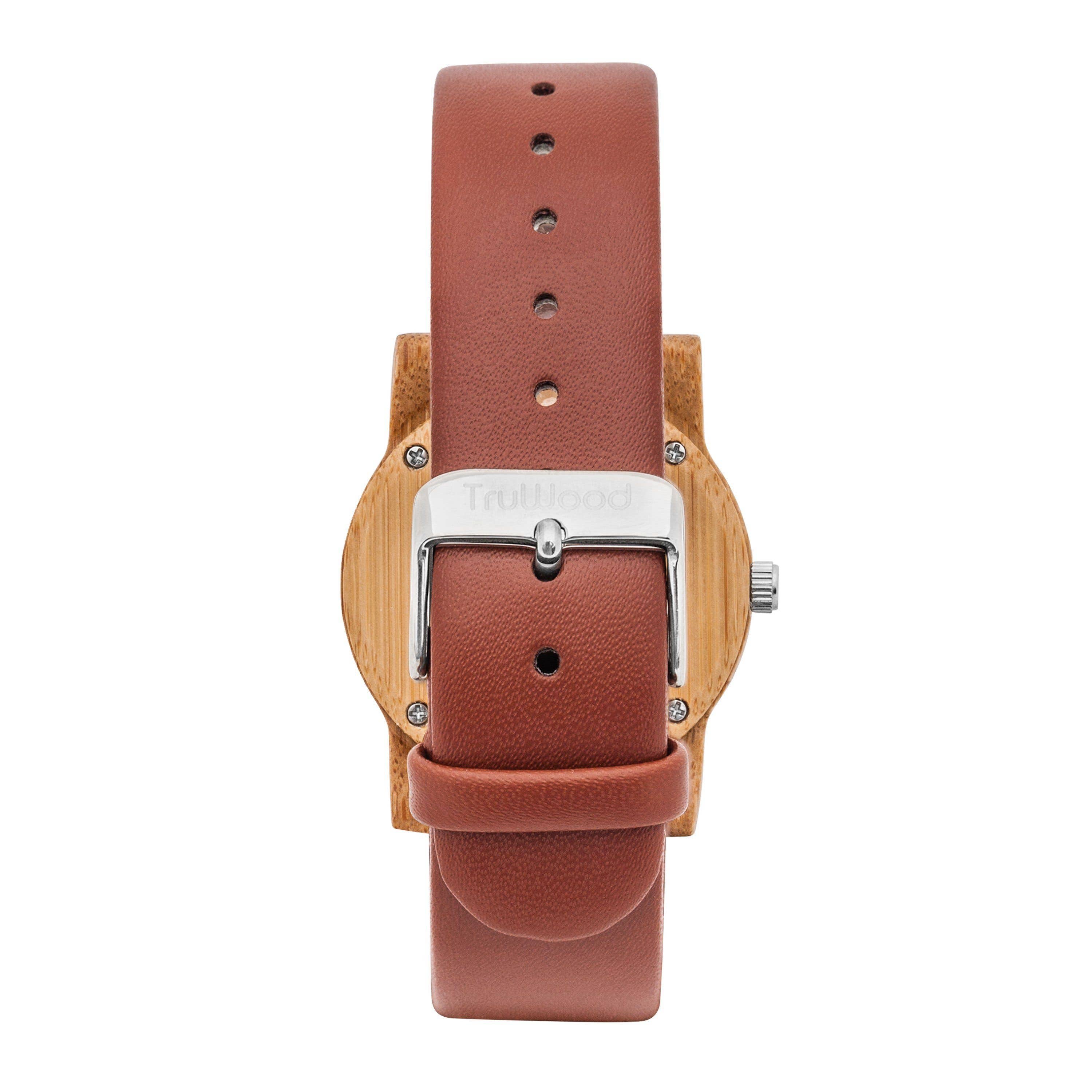 TruWood - Vente Montre – femme - Montre en bois minimaliste pour femmes3