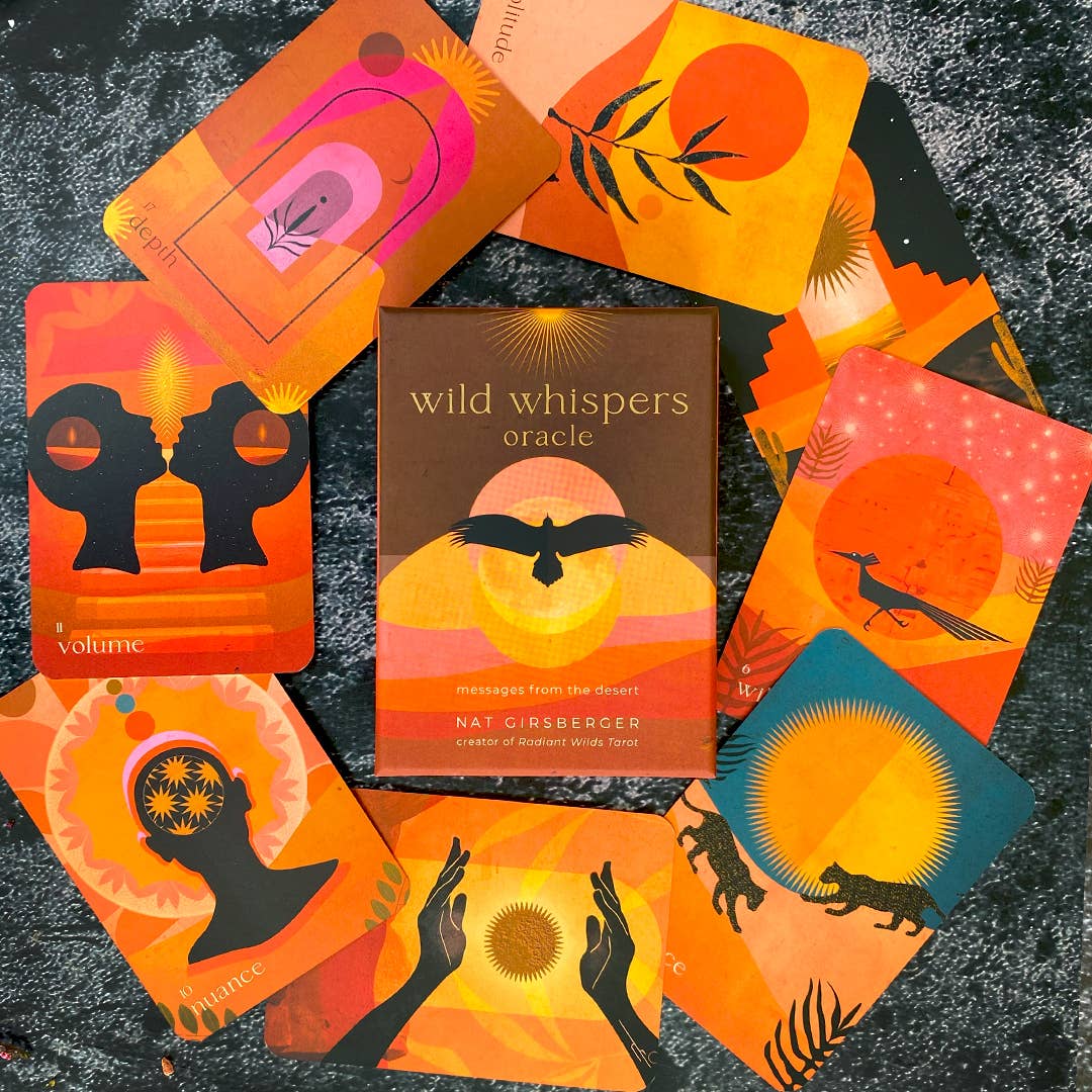 Simon & Schuster - Wholesale Tarot Cards - Wild Whispers Oracle by Nat Girsberger10