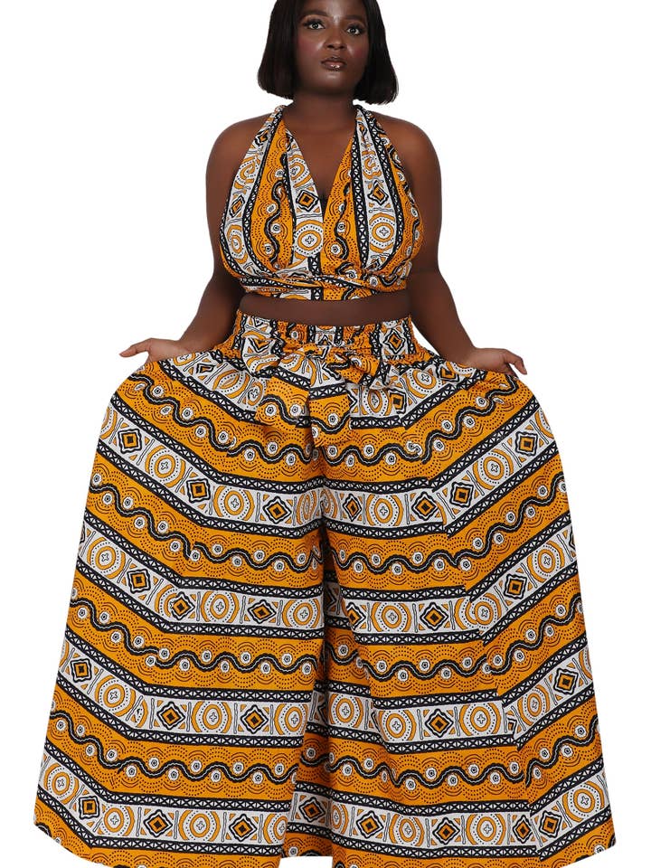 Ankara Palazzo Pants (4 Prints) for wholesale by Advance Apparels