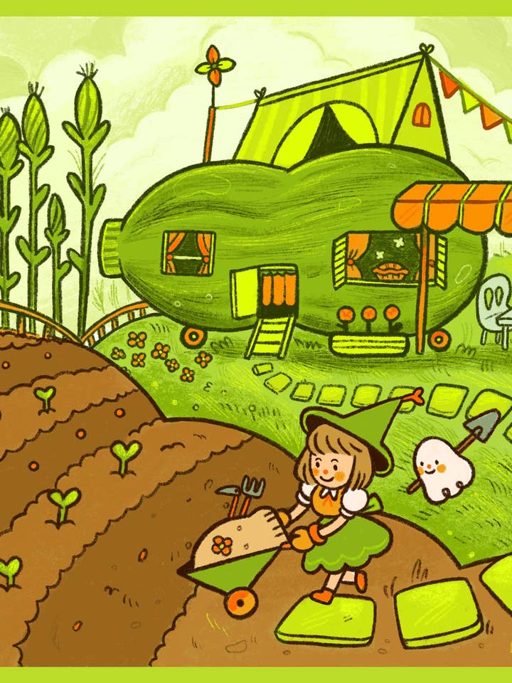 Spring House Medium Print for wholesale by beanpolice