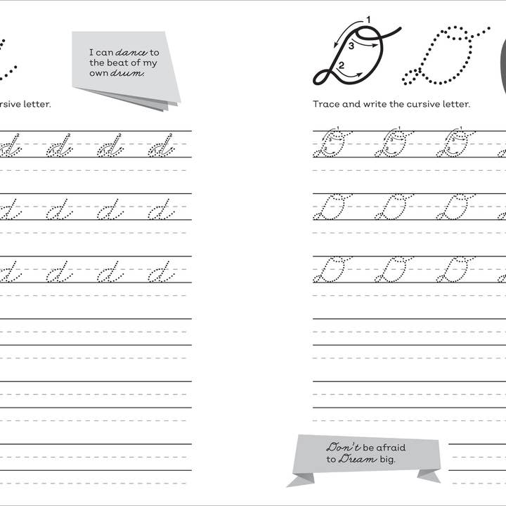 Sourcebooks - Wholesale Education - My Cursive Handwriting Workbook4