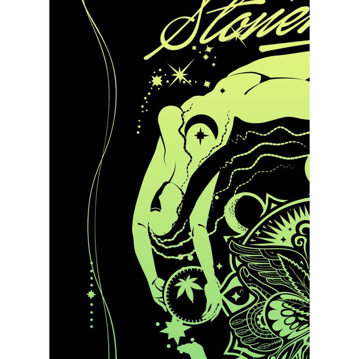 StonerDays Apparel - Wholesale Hoodie – Unisex - Mandala 222 Hoodie5