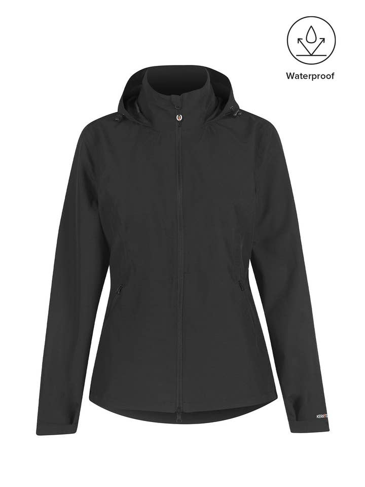 NERO Giacca antipioggia impermeabile all-around in vendita all'ingrosso su Faire