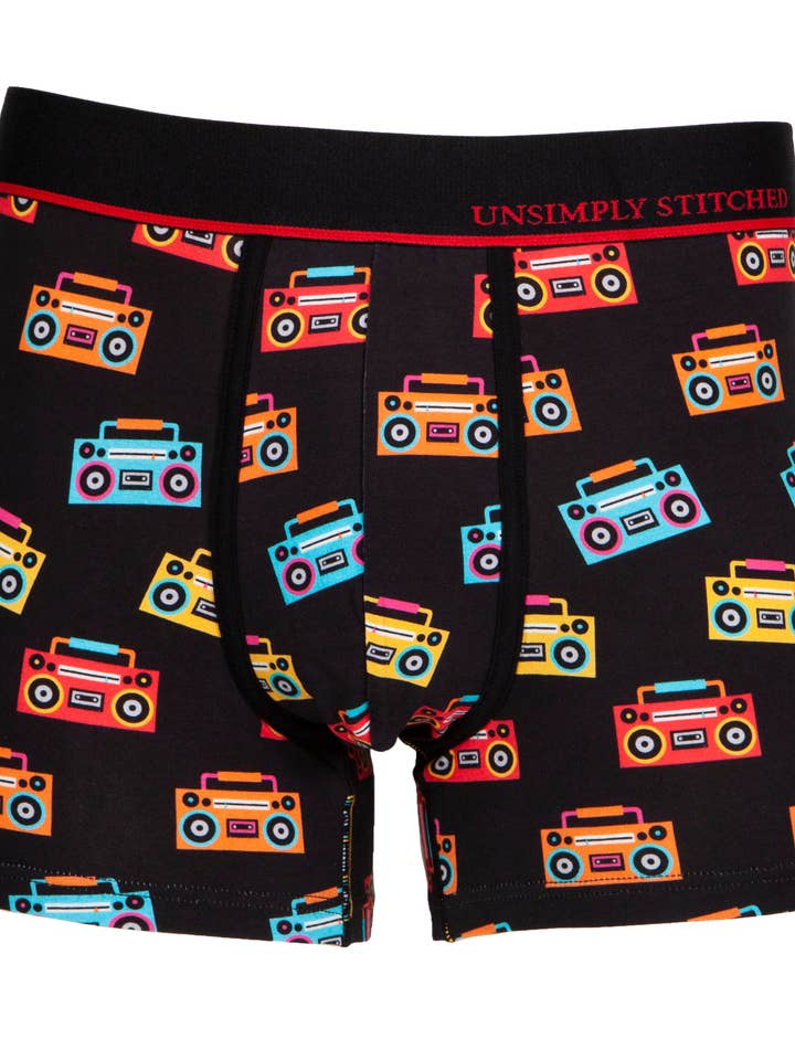 Boom Boxes Boxer Trunk for wholesale by Unsimply Stitched