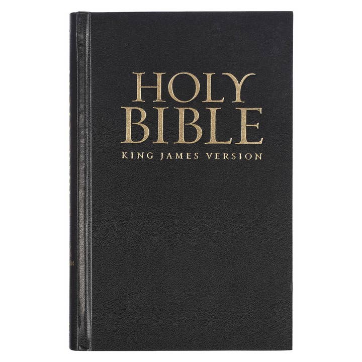KJV Bible Pew Worship Hardcover, Black for wholesale by Christian Art Gifts