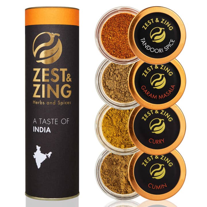 Zest and Zing - Wholesale Dried spice mix - Indian Spice Set: A Taste of India7