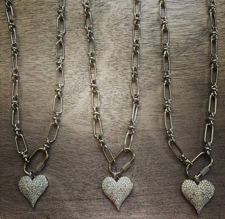 Chasing Cherubs - Wholesale Pendant/Charm Necklace - Affection1