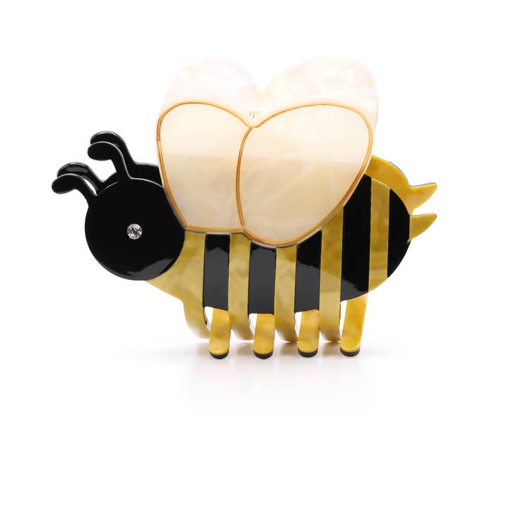 BARRETTE À CHEVEUX FANTAISIE ABEILLE pour la vente par Big Metal London