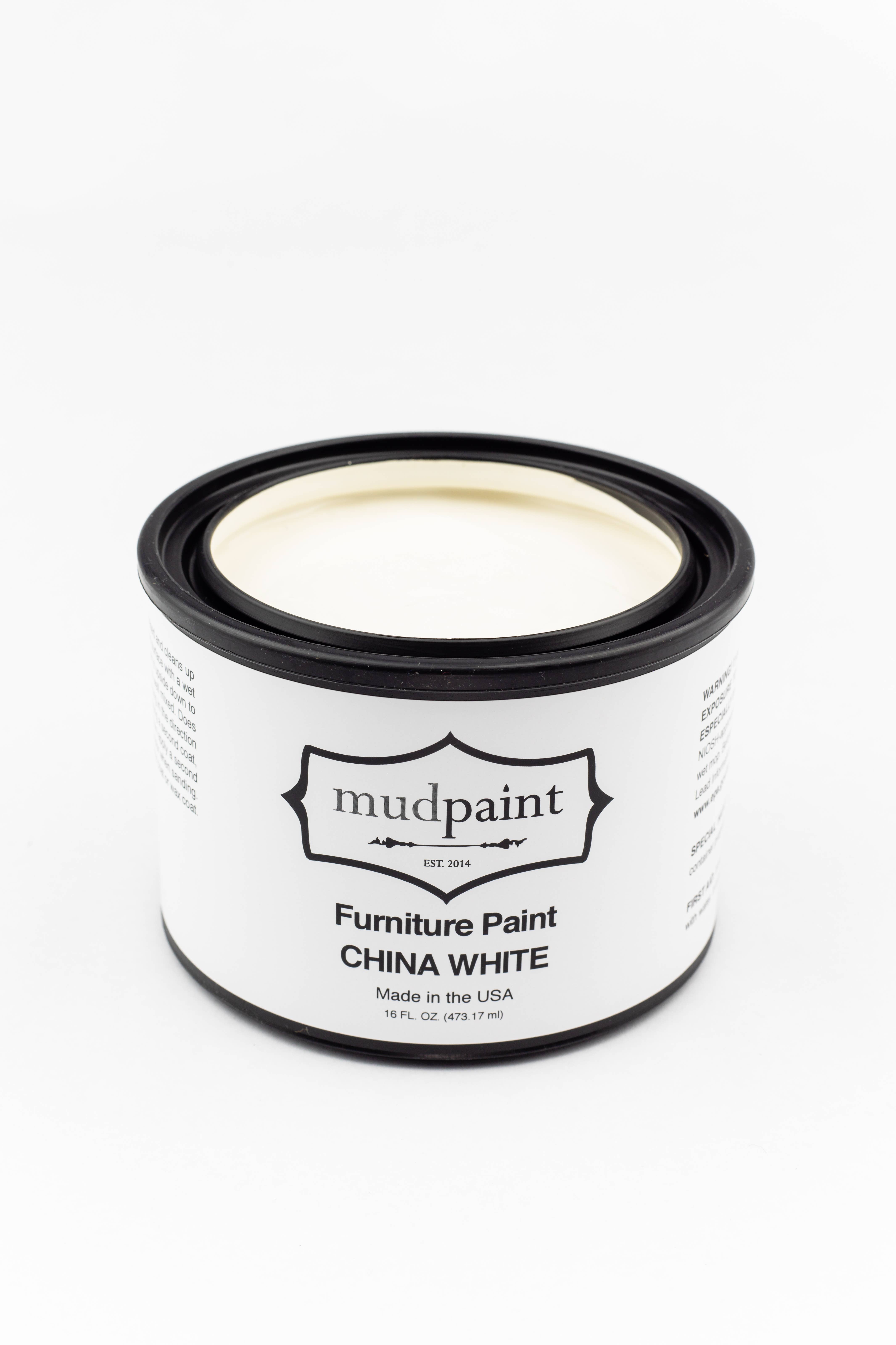 MudPaint - Wholesale Paint Set - China White - MudPaint Clay Furniture Paint3