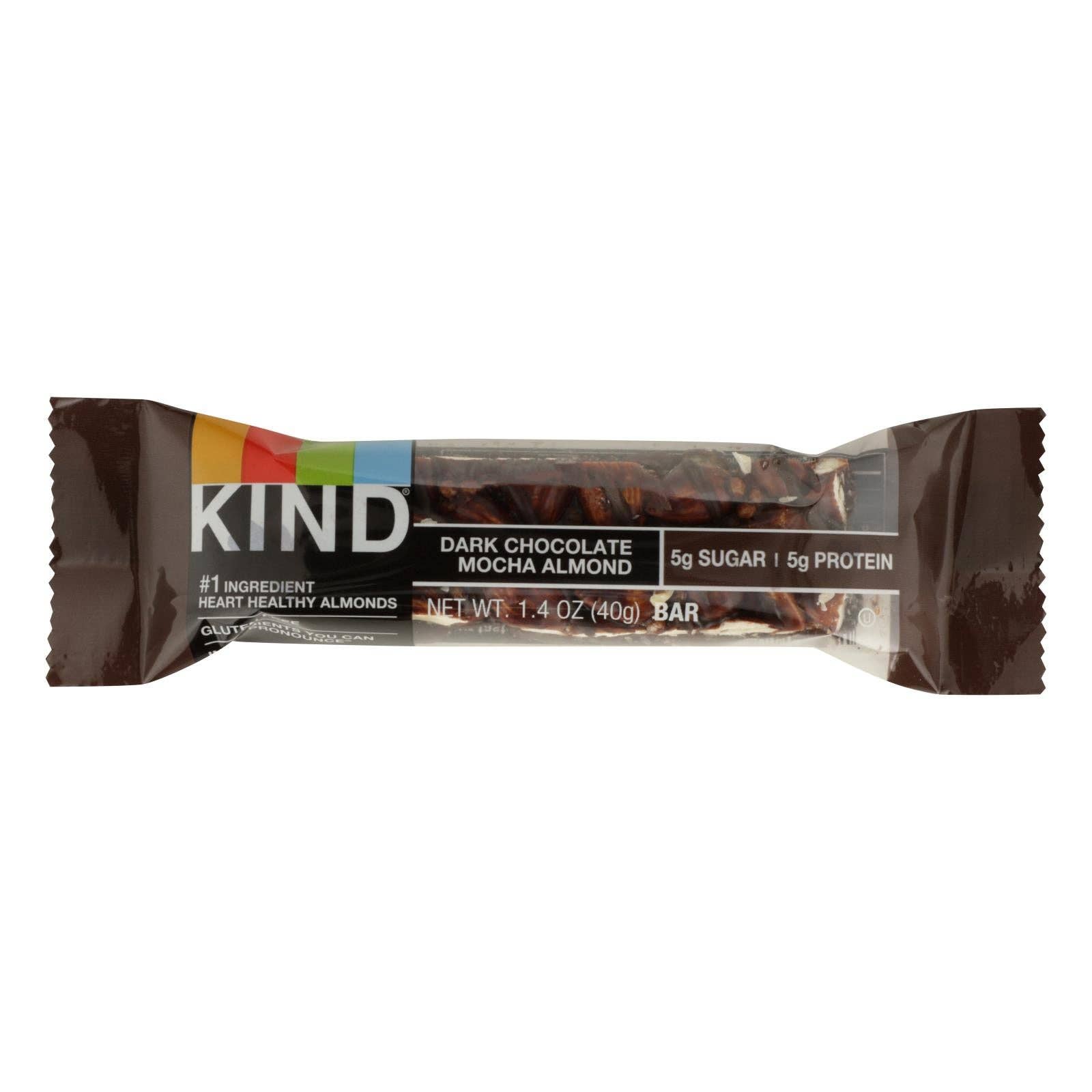 Everyday Supply Co - Wholesale Retailer Sample - Food & Drink - Kind - Bar Dk Choc Mocha Almond - Cs Of 12-1.4 Oz0