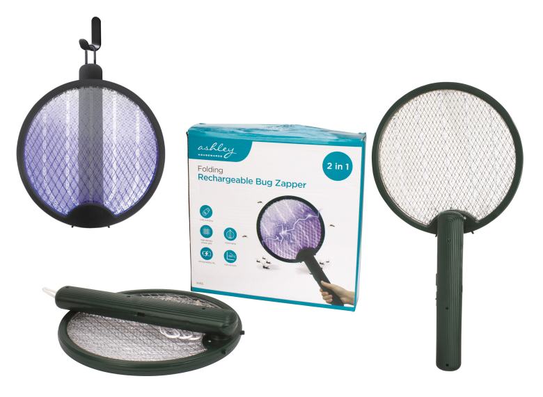 My Wholesale Warehouse - Wholesale Insect Repellent - Ashley Folding Rechargeable Fly/Bug Zapper5