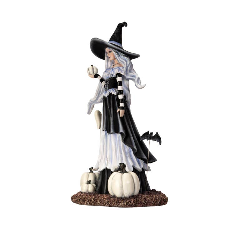 Pacific Trading - Wholesale Decorative Figurine - Ghost Pumpkin Witch by Amy Brown3