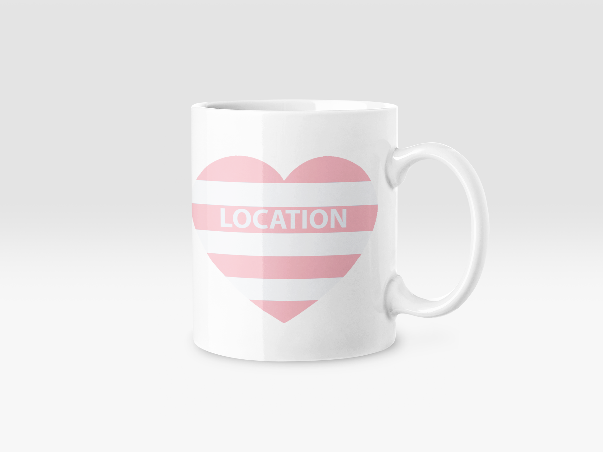 Betty Boyns Designs - Wholesale Coffee Mug - HEART MY LOCATION MUG
Request any of our location images9