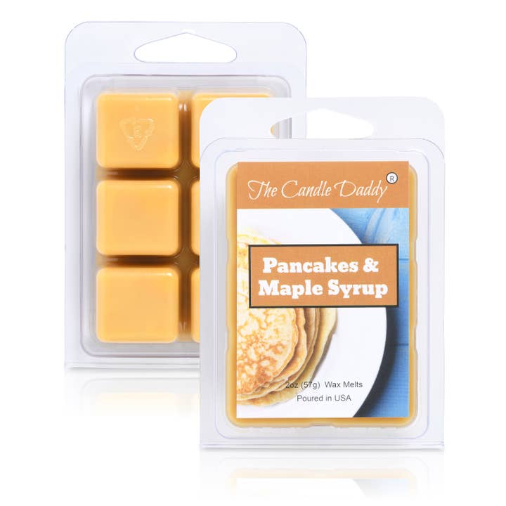 The Candle Daddy - Wholesale Wax Melt - PANCAKES & MAPLE SYRUP - STICKY AND SWEET PANCAKE WAX MELT