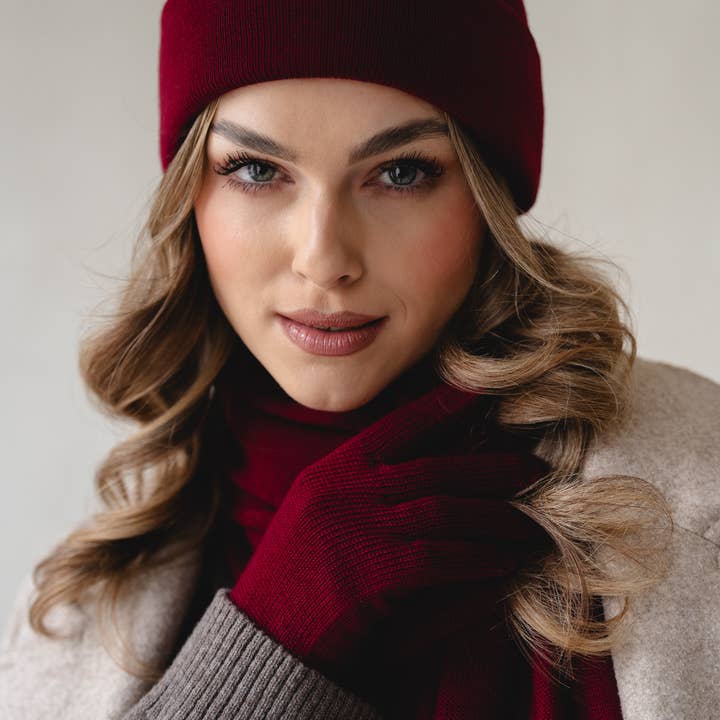 Ander - Wholesale Beanie – Women's - 100% Merino wool NAOMI classic beanie TOP SELLER18