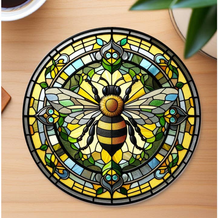 Fernville Creations - Vente Sous-verre - Sous-verres en céramique inspirés de la nature pour les amoureux de la nature4